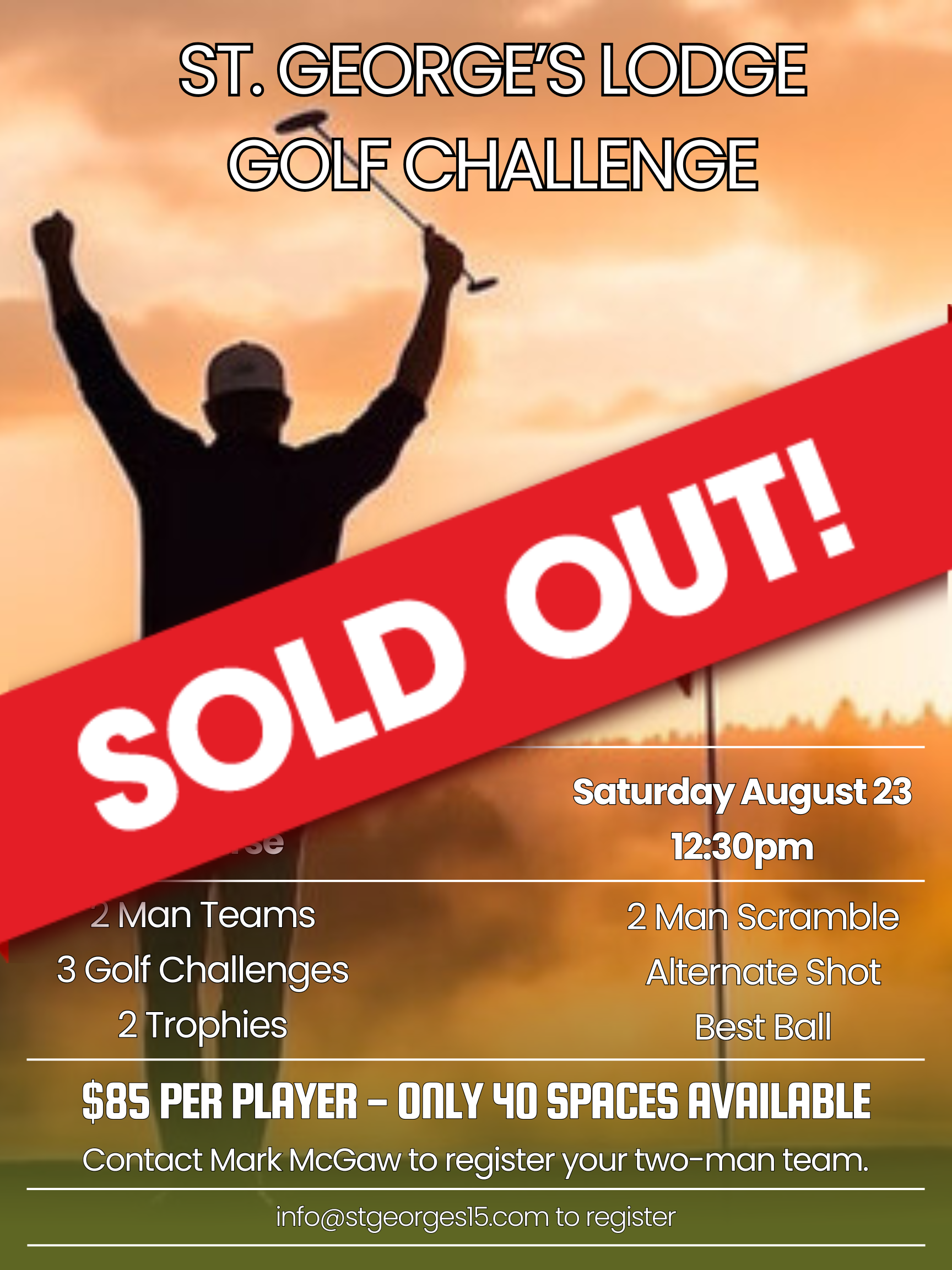 2-3-2 Golf Sold Out